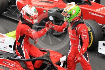 World © Octane Photographic Ltd. FIA Formula 2 (F2) – Monaco GP - Race 2. Carouz - Antonio Fuoco and Louis Delatraz. Monte Carlo. Saturday 26th May 2018.