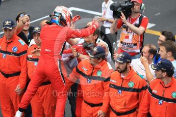 World © Octane Photographic Ltd. FIA Formula 2 (F2) – Monaco GP - Race 2. Carouz - Antonio Fuoco. Monte Carlo. Saturday 26th May 2018.