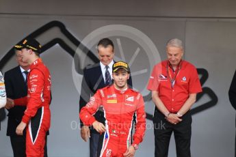 World © Octane Photographic Ltd. FIA Formula 2 (F2) – Monaco GP - Race 2. Charouz - Antonio Fuoco and Louis Delatraz. Monte Carlo. Saturday 26th May 2018.