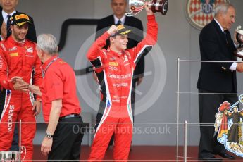 World © Octane Photographic Ltd. FIA Formula 2 (F2) – Monaco GP - Race 2. Charouz - Antonio Fuoco and Louis Delatraz. Monte Carlo. Saturday 26th May 2018.