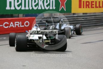 World © Octane Photographic Ltd. Formula 1 – Monaco GP - Rosberg Father and Son World Championship cars demonstration. Mercedes W08 - Nico Rosberg and Williams FW08 - Keke Rosberg. Monte-Carlo. Thursday 24th May 2018.