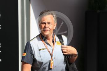 World © Octane Photographic Ltd. Formula 1 - Monaco GP - Paddock. Mario Isola – Pirelli Head of Car Racing. Monte-Carlo. Saturday 26th May 2018.