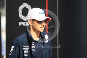 World © Octane Photographic Ltd. Formula 1 – Monaco GP - Paddock. Sahara Force India VJM11 - Esteban Ocon. Monte-Carlo. Saturday 26th May 2018.