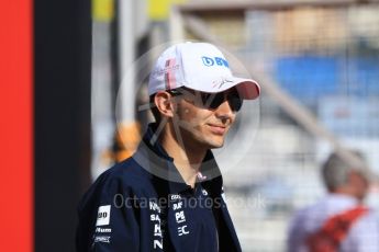 World © Octane Photographic Ltd. Formula 1 – Monaco GP - Paddock. Sahara Force India VJM11 - Esteban Ocon. Monte-Carlo. Saturday 26th May 2018.