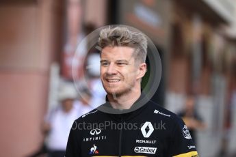 World © Octane Photographic Ltd. Formula 1 – Monaco GP - Paddock. Renault Sport F1 Team RS18 – Nico Hulkenberg. Monte-Carlo. Saturday 26th May 2018.