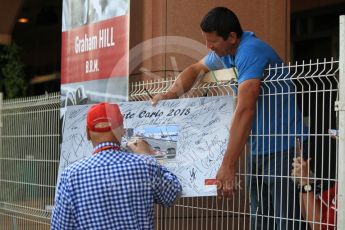 World © Octane Photographic Ltd. Formula 1 - Monaco GP - Paddock. Niki Lauda - Non-Executive Chairman of Mercedes-Benz Motorsport. Monte-Carlo. Saturday 26th May 2018.