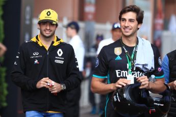 World © Octane Photographic Ltd. Formula 1 – Monaco GP - Paddock. Renault Sport F1 Team RS18 – Carlos Sainz. Monte-Carlo. Saturday 26th May 2018.