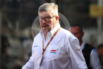 World © Octane Photographic Ltd. Formula 1 - Monaco GP - Paddock. Ross Brawn – Managing Director of Formula 1 for Liberty Media. Monte-Carlo. Saturday 26th May 2018.