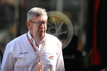 World © Octane Photographic Ltd. Formula 1 - Monaco GP - Paddock. Ross Brawn – Managing Director of Formula 1 for Liberty Media. Monte-Carlo. Saturday 26th May 2018.
