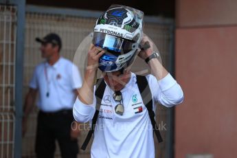 World © Octane Photographic Ltd. Formula 1 – Monaco GP - Paddock. Mercedes AMG Petronas Motorsport AMG F1 W09 EQ Power+ - Valtteri Bottas. Monte-Carlo. Saturday 26th May 2018.