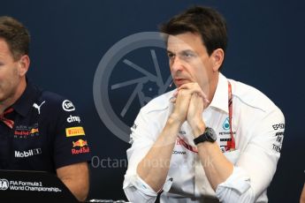 World © Octane Photographic Ltd. Formula 1 – Monaco GP – Team Personnel Press Conference. Toto Wolff - Executive Director & Head of Mercedes-Benz Motorsport. Monte-Carlo. Thursday 24th May 2018.
