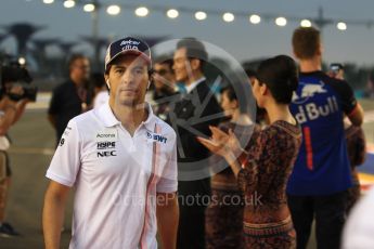 World © Octane Photographic Ltd. Formula 1 – Singapore GP - Drivers Parade. McLaren MCL33 – Fernando Alonso. Marina Bay Street Circuit, Singapore. Sunday 16th September 2018.