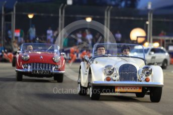 World © Octane Photographic Ltd. Formula 1 – Singapore GP - Drivers Parade. Williams Martini Racing FW41 – Lance Stroll. Marina Bay Street Circuit, Singapore. Sunday 16th September 2018.