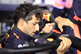 World © Octane Photographic Ltd. Formula 1 – Singapore GP - Grid. Aston Martin Red Bull Racing TAG Heuer RB14 – Daniel Ricciardo. Marina Bay Street Circuit, Singapore. Sunday 16th September 2018.