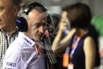 World © Octane Photographic Ltd. Formula 1 – Singapore GP – Drivers Parade. Paddy Lowe. Marina Bay Street Circuit, Singapore. Sunday 16th September 2018.
