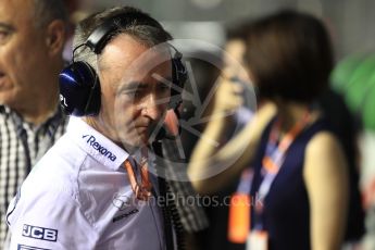 World © Octane Photographic Ltd. Formula 1 – Singapore GP – Drivers Parade. Paddy Lowe. Marina Bay Street Circuit, Singapore. Sunday 16th September 2018.