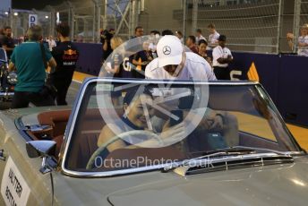 World © Octane Photographic Ltd. Formula 1 – Singapore GP - Drivers Parade. Mercedes AMG Petronas Motorsport AMG F1 W09 EQ Power+ - Valtteri Bottas. Marina Bay Street Circuit, Singapore. Sunday 16th September 2018.