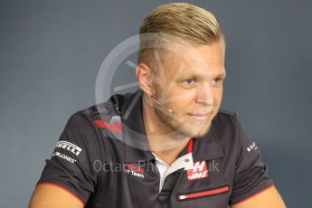 World © Octane Photographic Ltd. Formula 1 – Italian GP - FIA Drivers’ Press Conference. Haas F1 Team VF-18 – Kevin Magnussen. Marina Bay Street Circuit, Singapore. Thursday 13th September 2018.