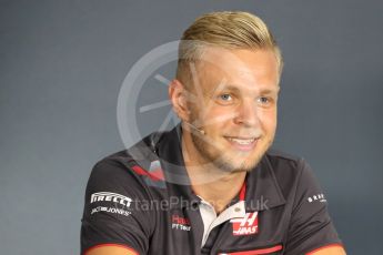 World © Octane Photographic Ltd. Formula 1 – Italian GP - FIA Drivers’ Press Conference. Haas F1 Team VF-18 – Kevin Magnussen. Marina Bay Street Circuit, Singapore. Thursday 13th September 2018.