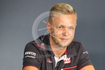 World © Octane Photographic Ltd. Formula 1 – Italian GP - FIA Drivers’ Press Conference. Haas F1 Team VF-18 – Kevin Magnussen. Marina Bay Street Circuit, Singapore. Thursday 13th September 2018.