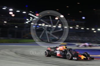World © Octane Photographic Ltd. Formula 1 – Singapore GP - Race. Aston Martin Red Bull Racing TAG Heuer RB14 – Daniel Ricciardo. Marina Bay Street Circuit, Singapore. Sunday 16th September 2018.