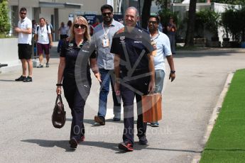 World © Octane Photographic Ltd. Formula 1 - Singapore GP - Paddock. Adrian Newey - Chief Technical Officer of Red Bull Racing. Marina Bay Street Circuit, Singapore. Friday 14th September 2018.