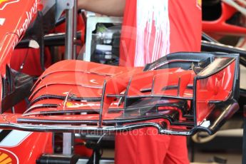 World © Octane Photographic Ltd. Formula 1 – Singapore GP - Thursday Pit Lane. Scuderia Ferrari SF71-H. Marina Bay Street Circuit, Singapore. Thursday 13th September 2018.