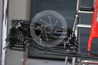 World © Octane Photographic Ltd. Formula 1 – Singapore GP - Thursday Pit Lane. Haas F1 Team VF-18. Marina Bay Street Circuit, Singapore. Thursday 13th September 2018.