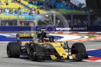 World © Octane Photographic Ltd. Formula 1 – Singapore GP - Practice 1. Renault Sport F1 Team RS18 – Carlos Sainz. Marina Bay Street Circuit, Singapore. Friday 14th September 2018.