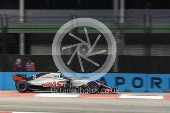 World © Octane Photographic Ltd. Formula 1 – Singapore GP - Practice 2. Haas F1 Team VF-18 – Kevin Magnussen. Marina Bay Street Circuit, Singapore. Friday 14th September 2018.