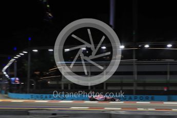 World © Octane Photographic Ltd. Formula 1 – Singapore GP - Practice 2. Racing Point Force India VJM11 - Sergio Perez. Marina Bay Street Circuit, Singapore. Friday 14th September 2018.