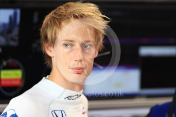 World © Octane Photographic Ltd. Formula 1 – Singapore GP - Practice 3. Scuderia Toro Rosso STR13 – Brendon Hartley. Marina Bay Street Circuit, Singapore. Saturday 15th September 2018.