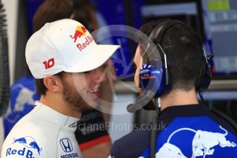 World © Octane Photographic Ltd. Formula 1 – Singapore GP - Practice 3. Scuderia Toro Rosso STR13 – Pierre Gasly. Marina Bay Street Circuit, Singapore. Saturday 15th September 2018.