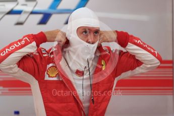 World © Octane Photographic Ltd. Formula 1 – Singapore GP - Practice 3. Scuderia Ferrari SF71-H – Sebastian Vettel. Marina Bay Street Circuit, Singapore. Saturday 15th September 2018.