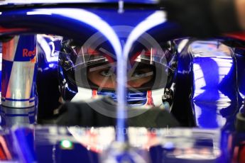 World © Octane Photographic Ltd. Formula 1 – Singapore GP - Practice 3. Scuderia Toro Rosso STR13 – Pierre Gasly. Marina Bay Street Circuit, Singapore. Saturday 15th September 2018.