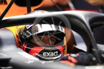 World © Octane Photographic Ltd. Formula 1 – Singapore GP - Practice 3. Aston Martin Red Bull Racing TAG Heuer RB14 – Max Verstappen. Marina Bay Street Circuit, Singapore. Saturday 15th September 2018.