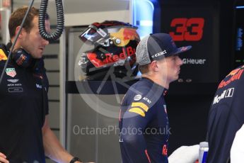 World © Octane Photographic Ltd. Formula 1 – Singapore GP - Practice 3. Aston Martin Red Bull Racing TAG Heuer RB14 – Max Verstappen. Marina Bay Street Circuit, Singapore. Saturday 15th September 2018.