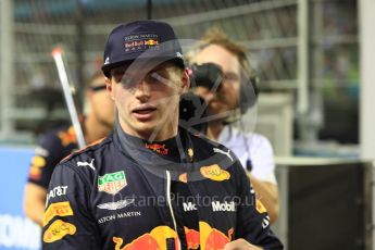 World © Octane Photographic Ltd. Formula 1 – Singapore GP - Qualifying. Aston Martin Red Bull Racing TAG Heuer RB14 – Max Verstappen. Marina Bay Street Circuit, Singapore. Saturday 15th September 2018.