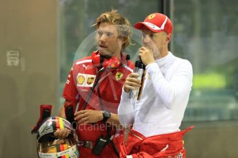 World © Octane Photographic Ltd. Formula 1 – Singapore GP - Qualifying. Scuderia Ferrari SF71-H – Sebastian Vettel. Marina Bay Street Circuit, Singapore. Saturday 15th September 2018.