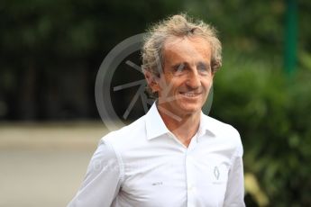 World © Octane Photographic Ltd. Formula 1 - Singapore GP - Paddock. Alain Prost – Special Advisor to Renault Sport Formula 1 Team. Marina Bay Street Circuit, Singapore. Saturday 15th September 2018.