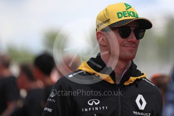 World © Octane Photographic Ltd. Formula 1 – Spanish GP - Drivers’ Parade. Renault Sport F1 Team RS18 – Nico Hulkenberg. Circuit de Barcelona-Catalunya, Spain. Sunday 13th May 2018.