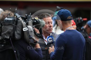 World © Octane Photographic Ltd. Formula 1 - Spanish GP - Grid. Zak Brown - Executive Director of McLaren Technology Group.  Circuit de Barcelona-Catalunya, Spain. Sunday 13th May 2018.