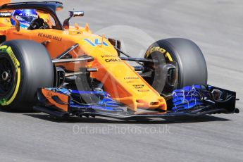 World © Octane Photographic Ltd. Formula 1 – Spanish GP - Practice 1. McLaren MCL33 – Fernando Alonso. Circuit de Barcelona-Catalunya, Spain. Friday 11th May 2018.