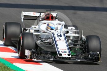 World © Octane Photographic Ltd. Formula 1 – Spanish GP - Practice 1. Alfa Romeo Sauber F1 Team C37 – Marcus Ericsson. Circuit de Barcelona-Catalunya, Spain. Friday 11th May 2018.