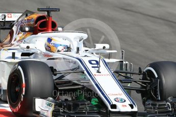 World © Octane Photographic Ltd. Formula 1 – Spanish GP - Practice 1. Alfa Romeo Sauber F1 Team C37 – Marcus Ericsson. Circuit de Barcelona-Catalunya, Spain. Friday 11th May 2018.