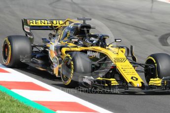 World © Octane Photographic Ltd. Formula 1 – Spanish GP - Practice 1. Renault Sport F1 Team RS18 – Nico Hulkenberg. Circuit de Barcelona-Catalunya, Spain. Friday 11th May 2018.