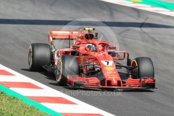World © Octane Photographic Ltd. Formula 1 – Spanish GP - Practice 1. Scuderia Ferrari SF71-H – Kimi Raikkonen. Circuit de Barcelona-Catalunya, Spain. Friday 11th May 2018.