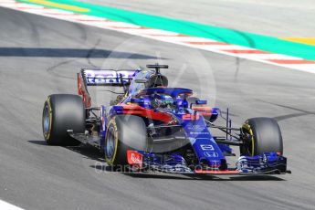 World © Octane Photographic Ltd. Formula 1 – Spanish GP - Practice 1. Scuderia Toro Rosso STR13 – Brendon Hartley. Circuit de Barcelona-Catalunya, Spain. Friday 11th May 2018.