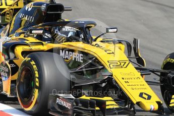 World © Octane Photographic Ltd. Formula 1 – Spanish GP - Practice 1. Renault Sport F1 Team RS18 – Nico Hulkenberg. Circuit de Barcelona-Catalunya, Spain. Friday 11th May 2018.