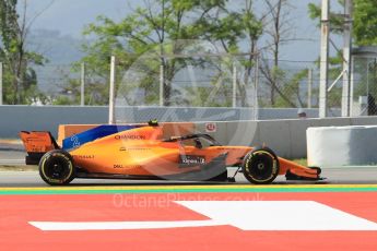 World © Octane Photographic Ltd. Formula 1 – Spanish GP - Practice 1. McLaren MCL33 – Stoffel Vandoorne. Circuit de Barcelona-Catalunya, Spain. Friday 11th May 2018.